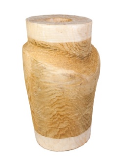 Заготовка приемной гильзы бедра из древесины липы (аналог 801).